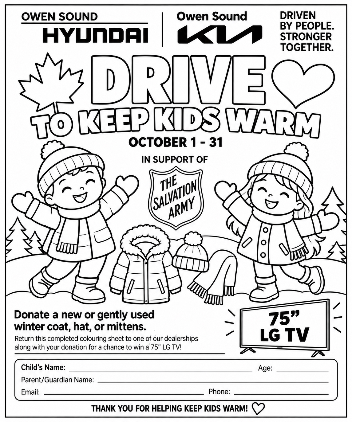 Event image Drive to Keep Kids Warm Halloween Finale & Trick-or-Treat